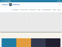 Tablet Screenshot of dgalawfirm.com